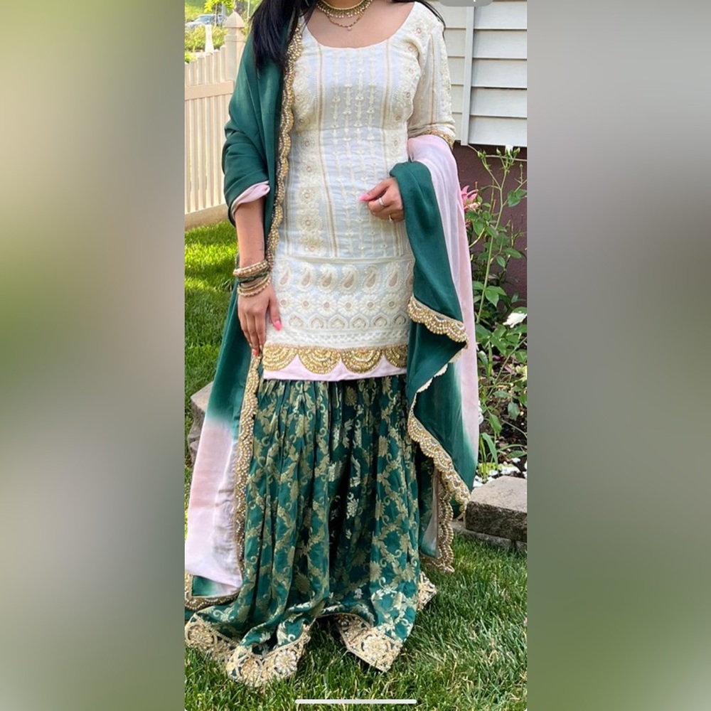 Indian Pakistani Gharara Suit